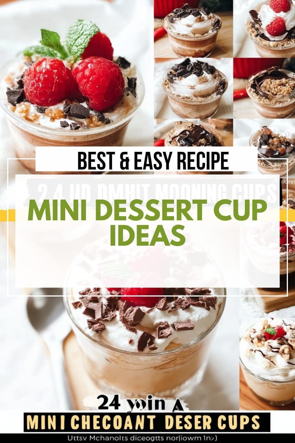 20 Oreo Dessert Cups Ideas 7 Mini Dessert Cup Ideas