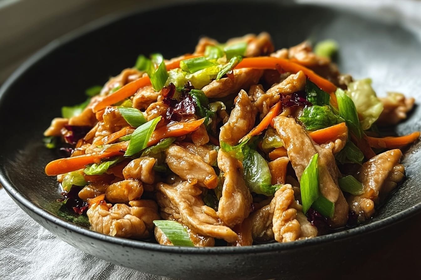 Moo Shu Pork: Chinese Chef Dad Secret Recipe 6 Moo Shu Pork