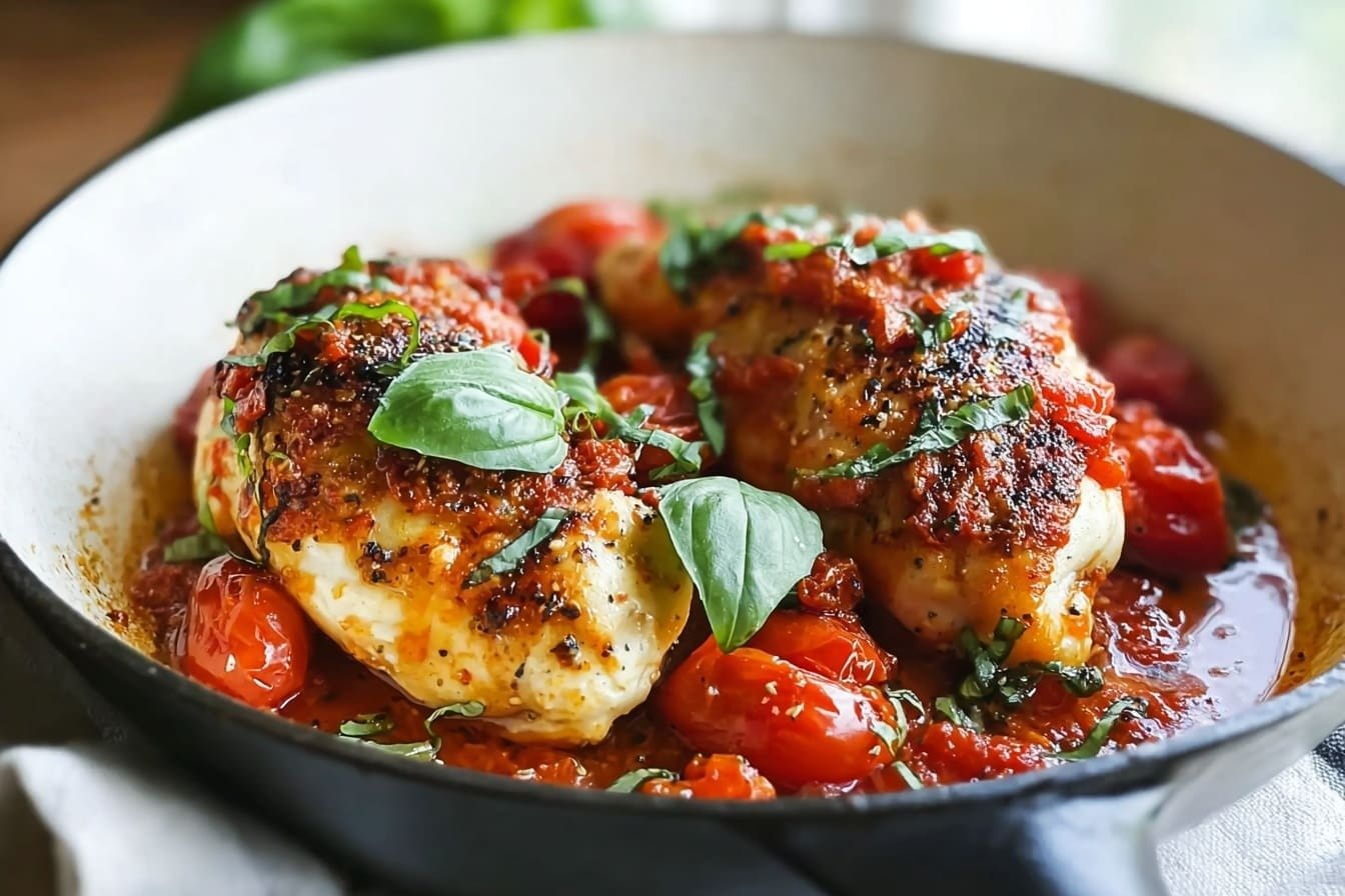 Mozzarella Stuffed Chicken In Pomodoro Sauce 6 Mozzarella Stuffed Chicken Pomodoro