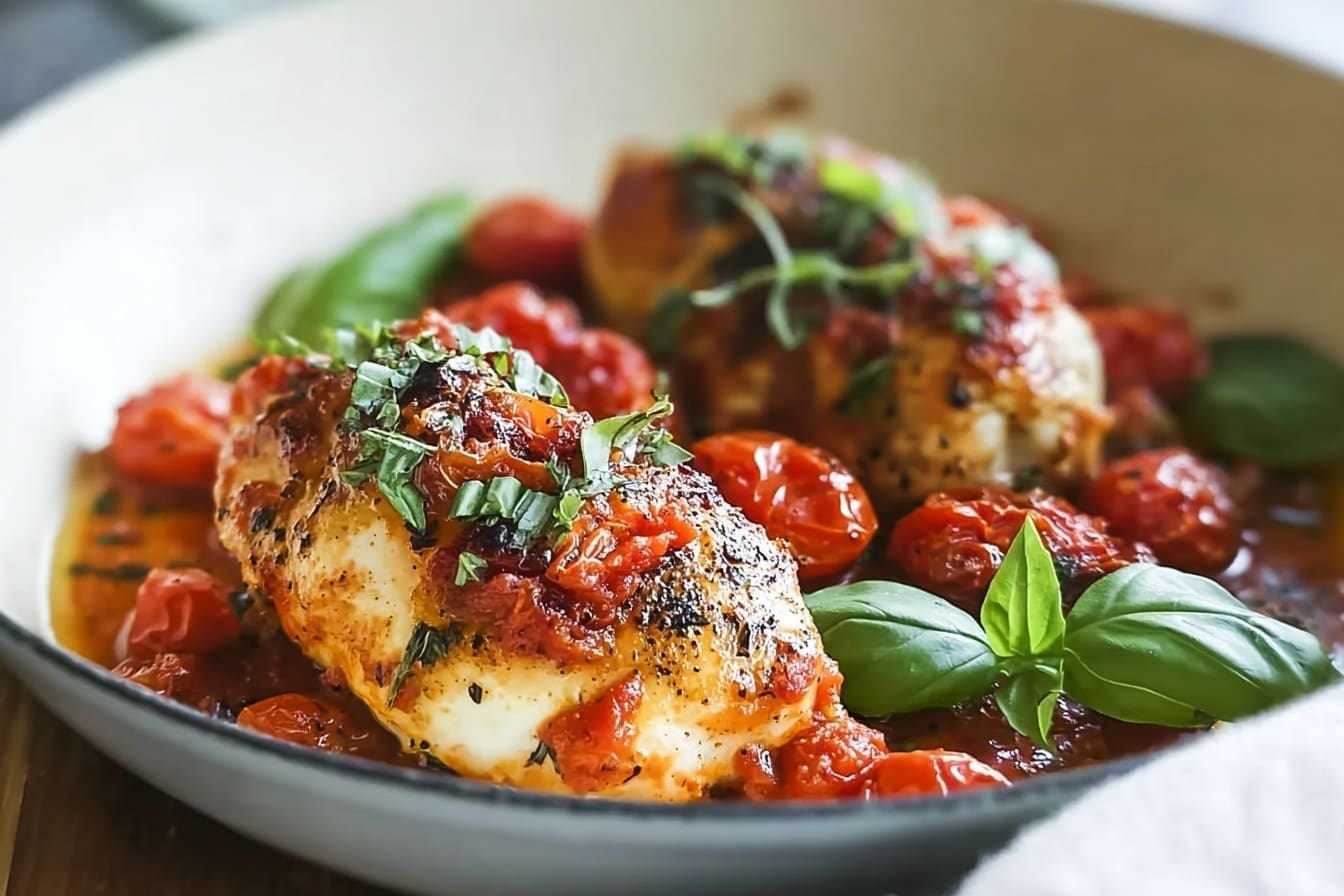 Mozzarella Stuffed Chicken With Pomodoro Sauce 6 Mozzarella Stuffed Chicken Pomodoro