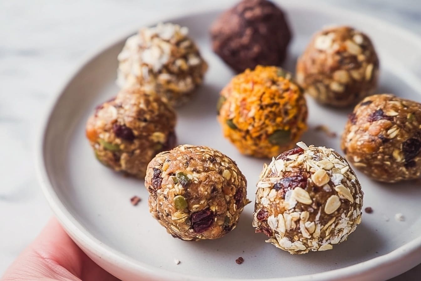 No Bake Energy Bites Quick Healthy Snack Recipe 6 No-Bake Energy Ball Recipes
