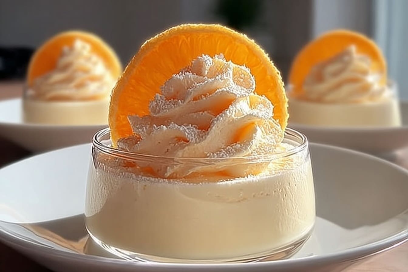 Orange Creamsicle Mousse: Fluffy No Bake Dessert Recipe 6 Orange Creamsicle Mousse