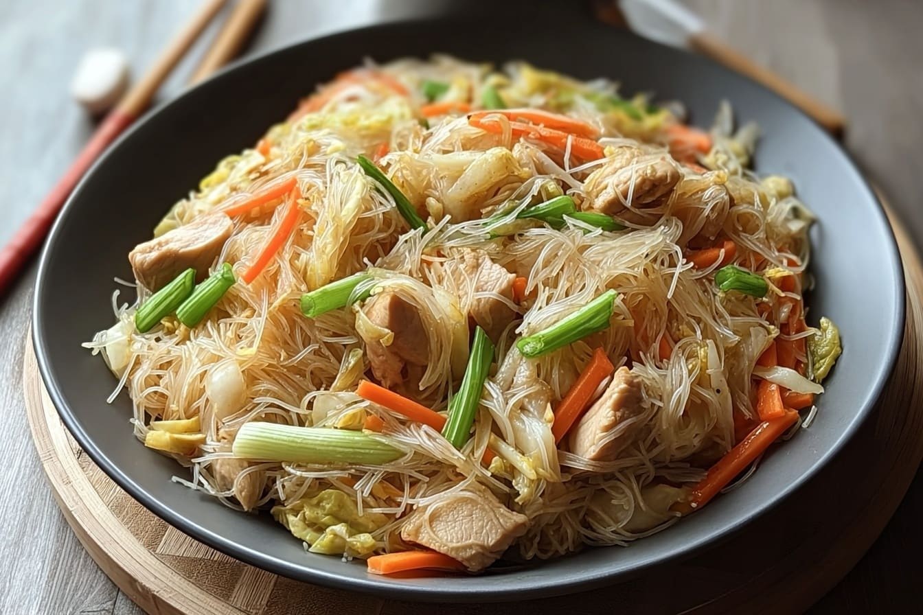 Pancit Bihon Guisado Recipe: Quick Filipino Rice Noodle Stir Fry 6 Pancit Bihon