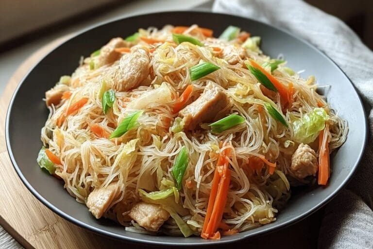 Pancit Bihon Guisado Recipe: Quick Filipino Rice Noodle Stir Fry 8 Pancit Bihon 40.Png