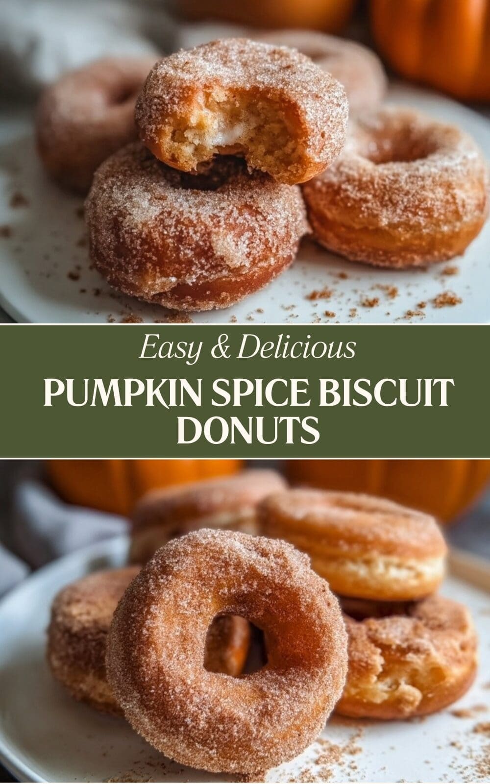 Pumpkin Spice Biscuit Donuts Easy Homemade Recipe 7 Pumpkin Spice Biscuit Donuts