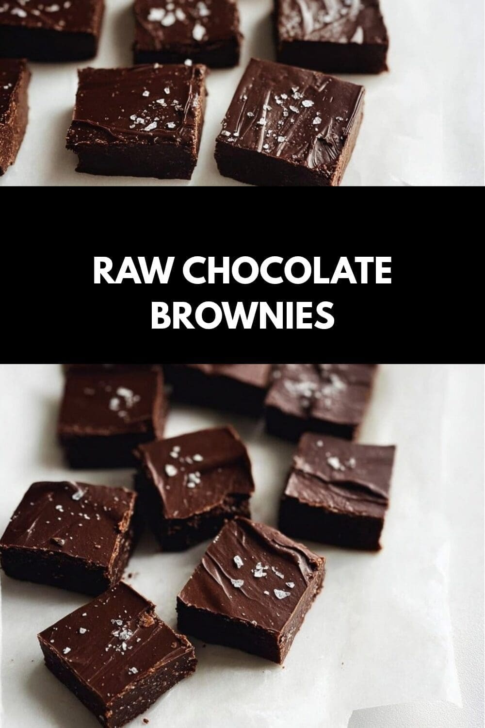 Raw Chocolate Brownies Recipe 4 Raw Chocolate Brownies