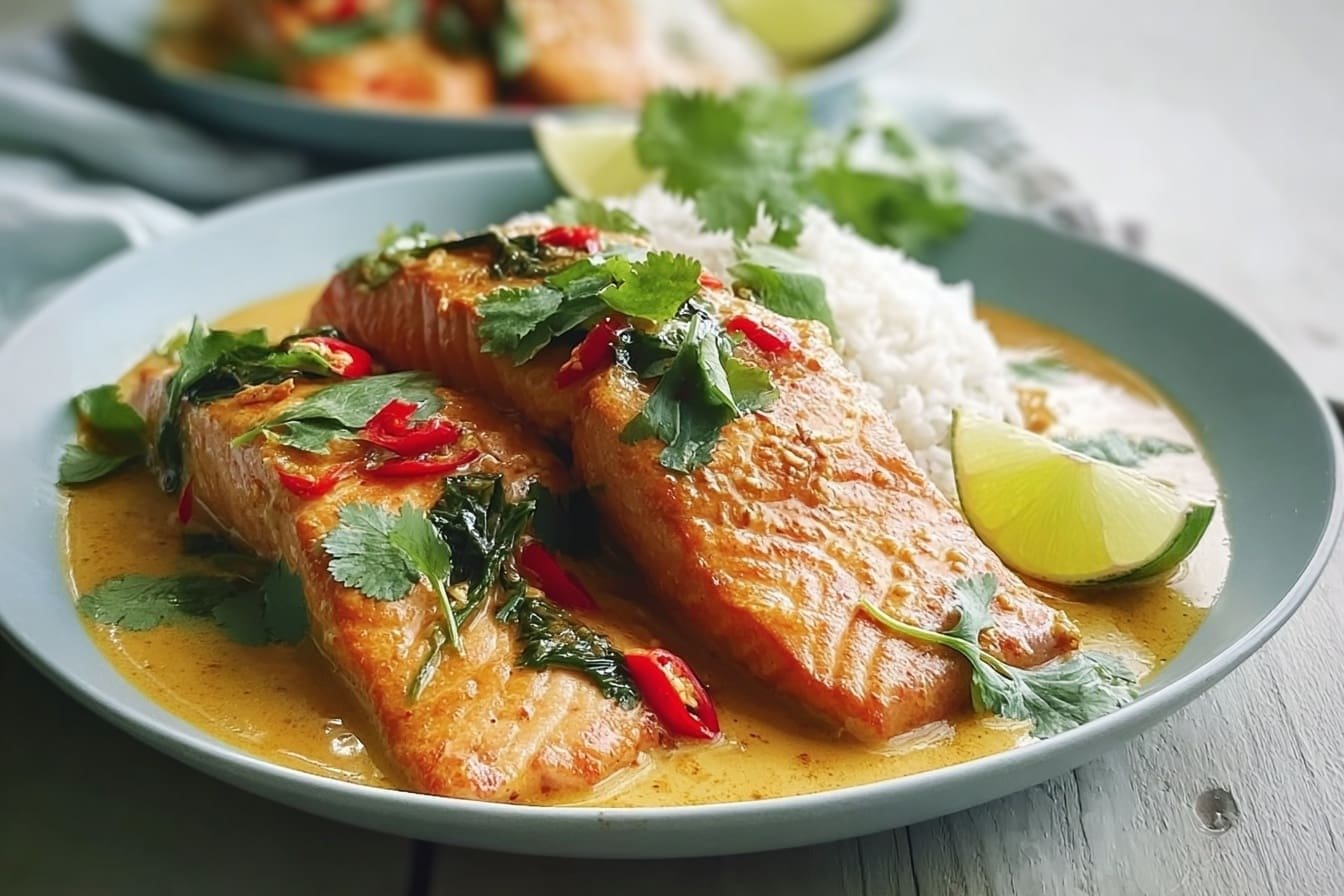 Red Curry Salmon