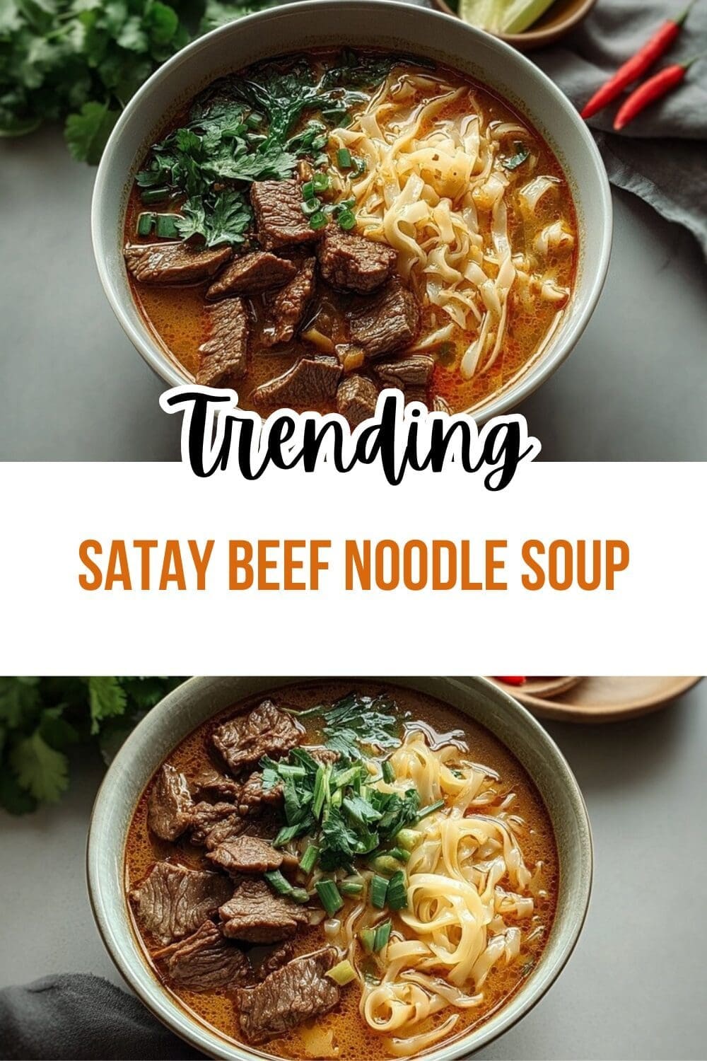 Satay Beef Noodle Soup Recipe Hủ Tiếu Sa Tế Bò 4 Satay Beef Noodle Soup