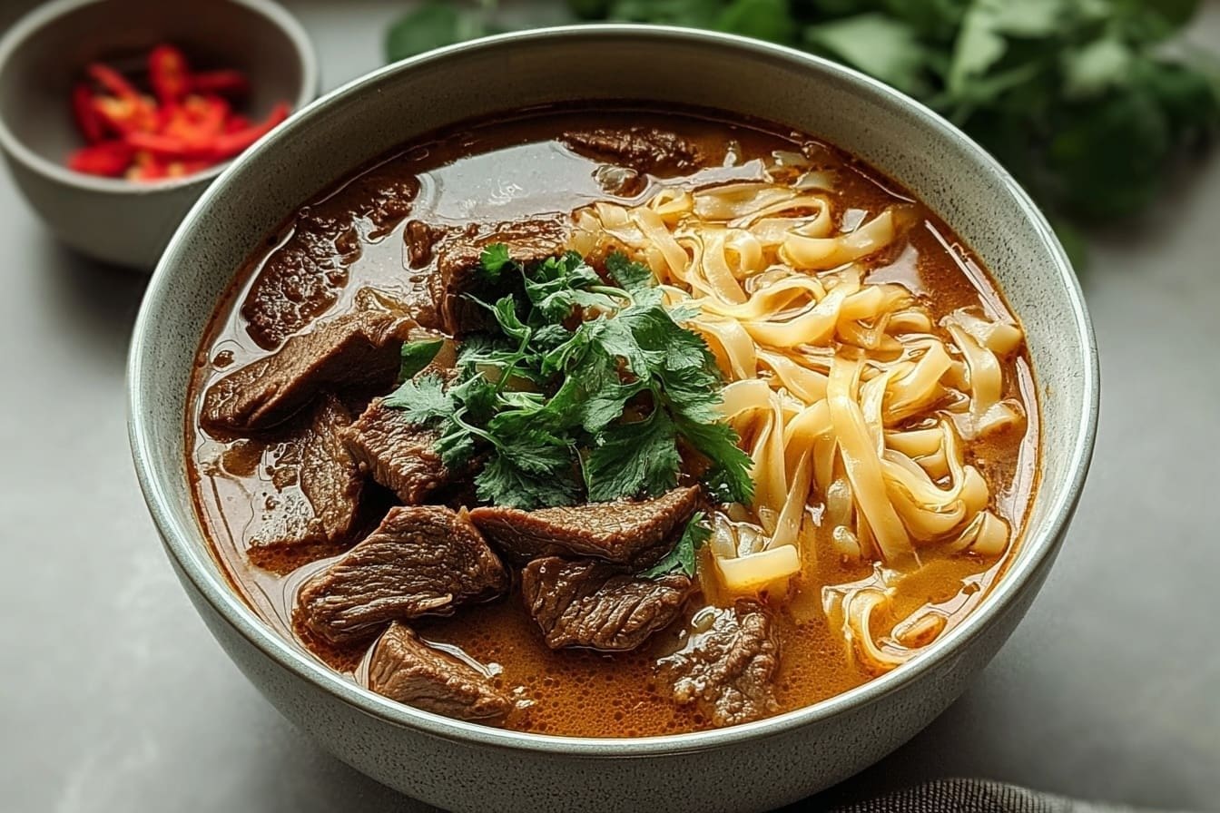 Hong Kong Style Satay Beef Noodle Soup Recipe 6 Satay Beef Noodle Soup