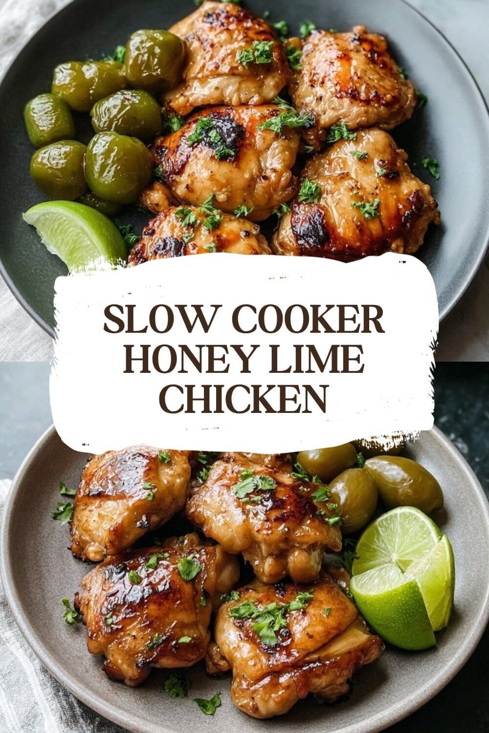 Slow Cooker Honey Lime Chicken