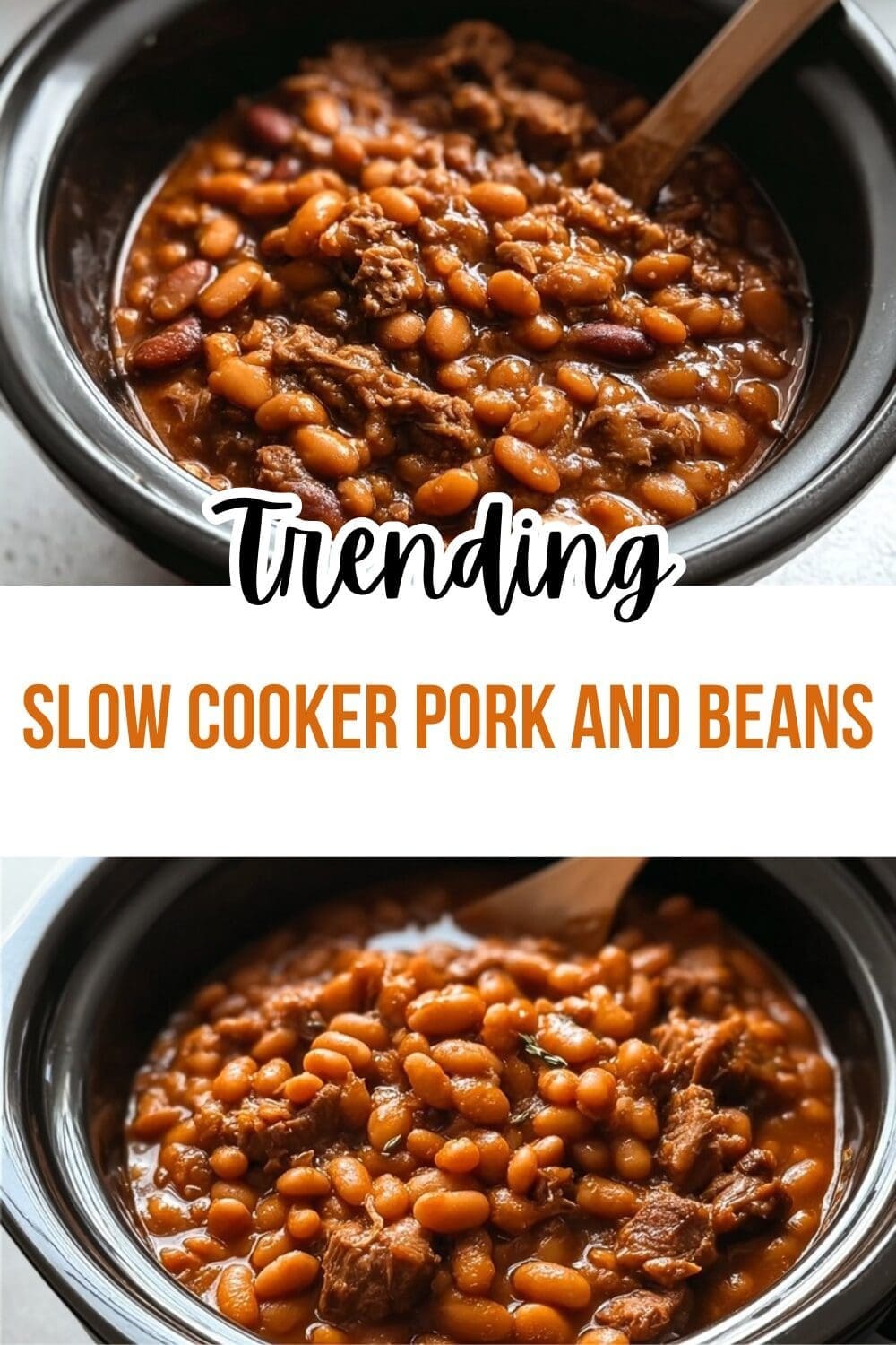Slow Cooker Pork And Beans