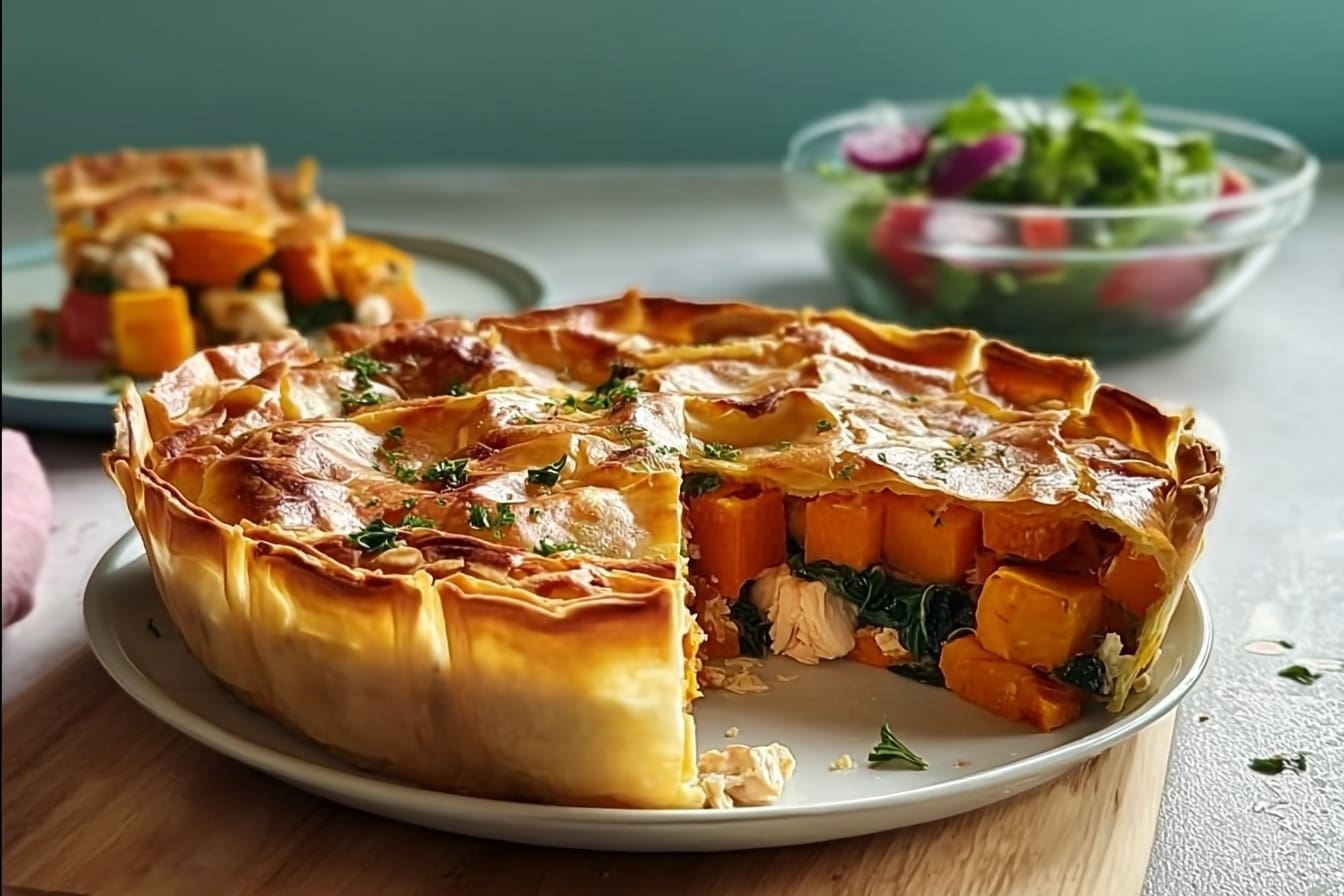 Sweet Potato Chicken Pot Pie Recipe 6 Sweet Potato And Chicken Pie