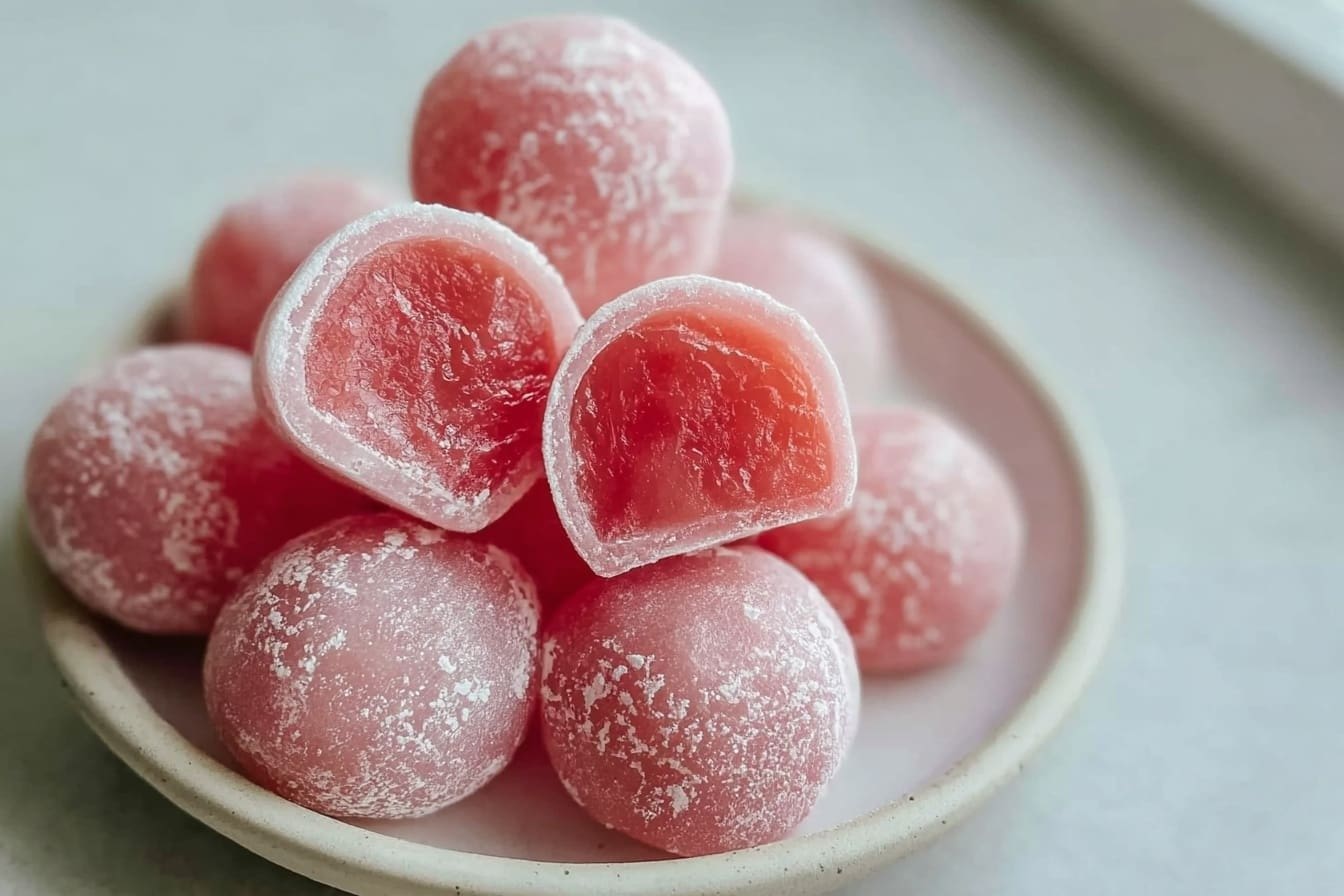 Watermelon Mochi Recipe For Summer Refreshment 6 Watermelon Mochi
