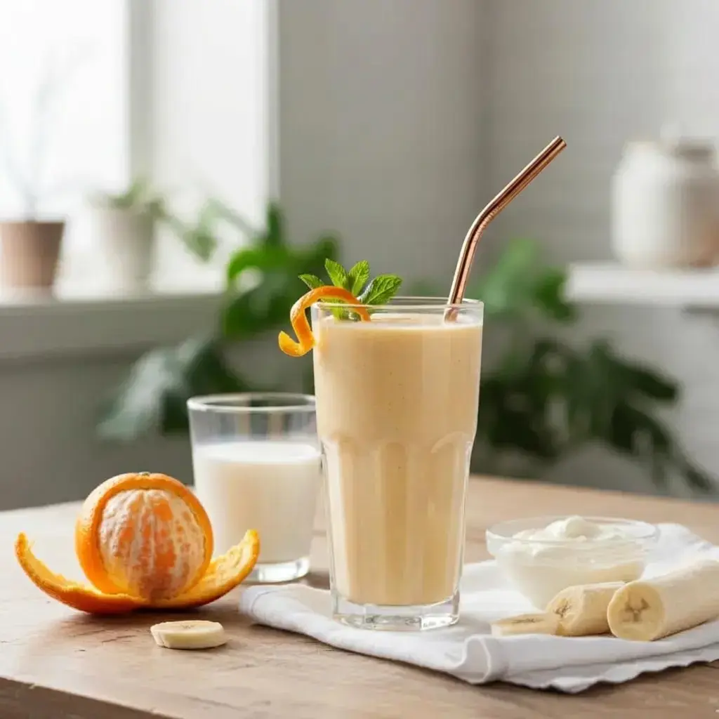 10 Yogurt-Based Fruit Smoothie Recipes, 9. The Orange Creamsicle