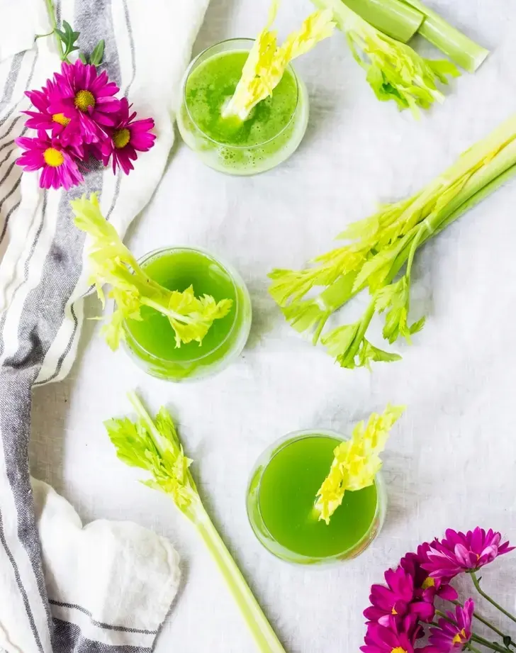 15 Healthy Juice Recipes, 2. Celery Juice