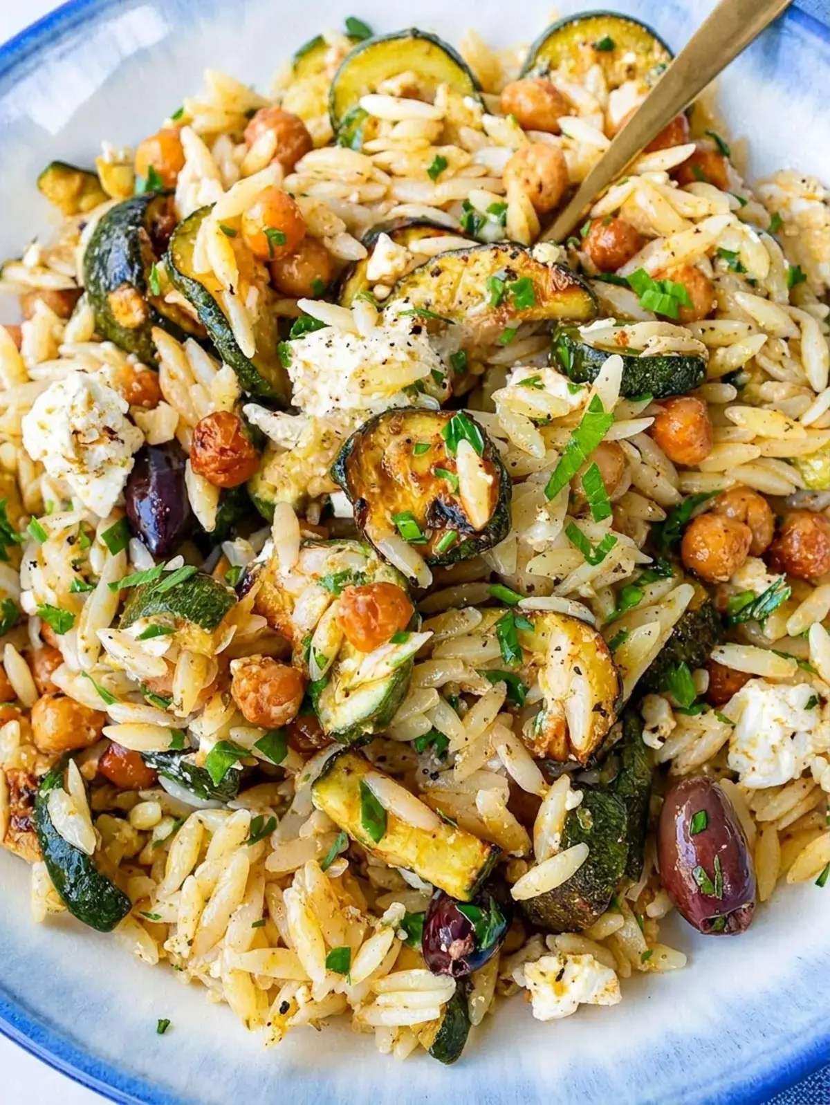 4 Roasted Zucchini Orzo Recipes, Ingredients