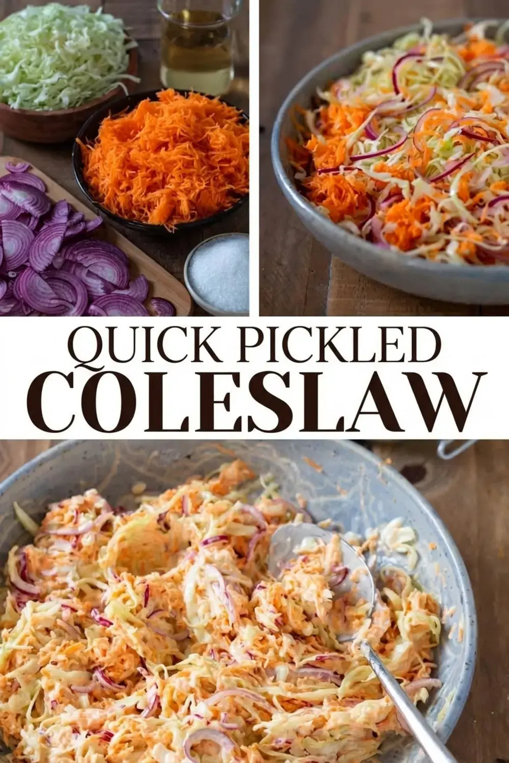 Best Coleslaw With Quick Pickled Vegetables, Recipe Tips