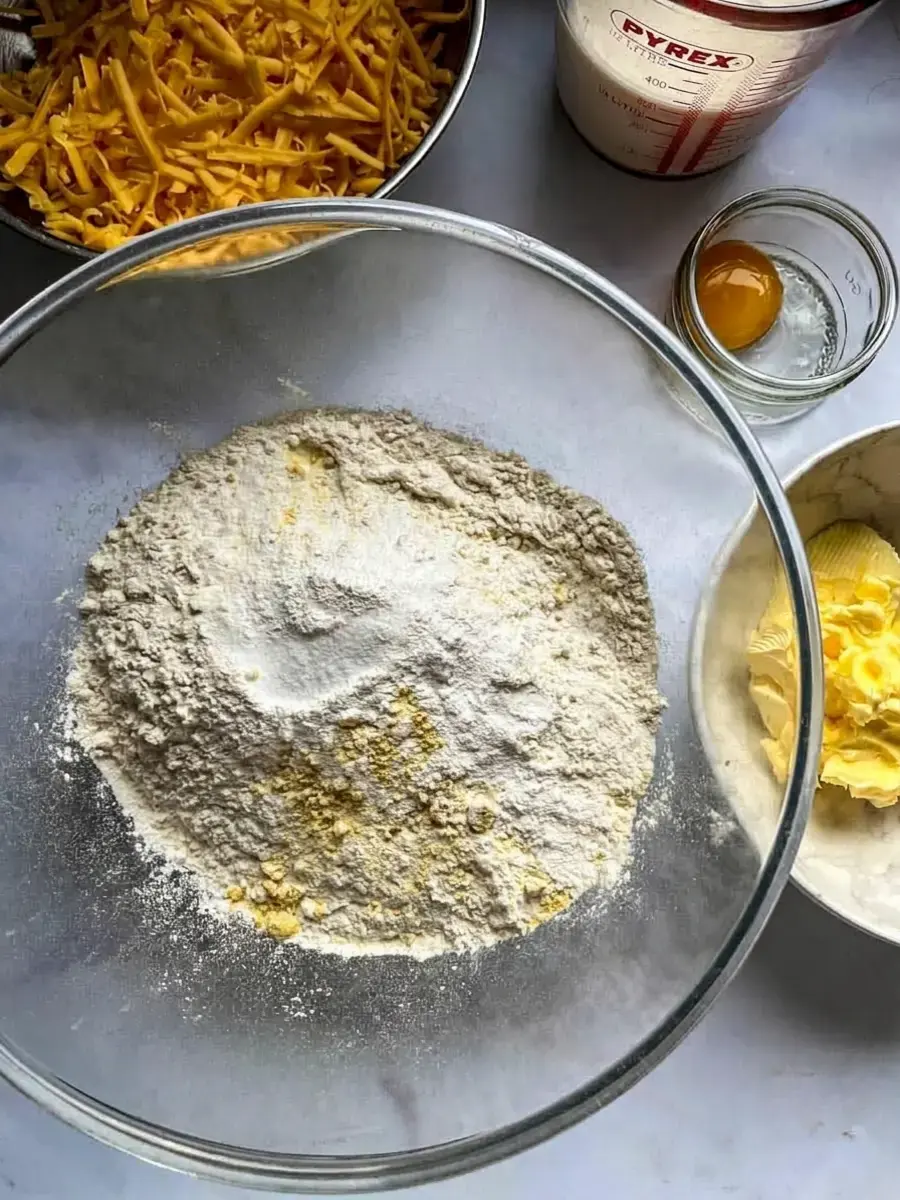 Cheese Scones Recipe: Fluffy Savory Scones With Sharp Cheddar 39 Cheese Scones, Make The Scone Dough