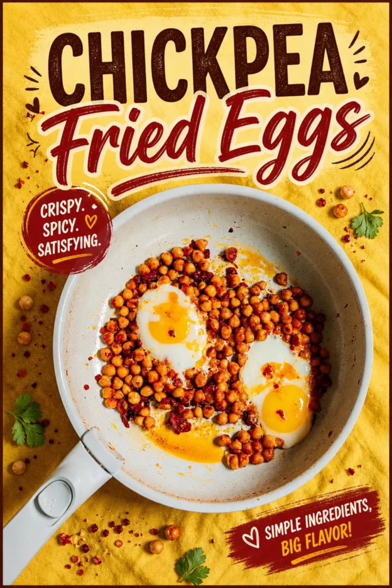Chickpea Fried Eggs: A High-Protein, Fiber-Rich Skillet Meal 29 Chickpea Fried Eggs