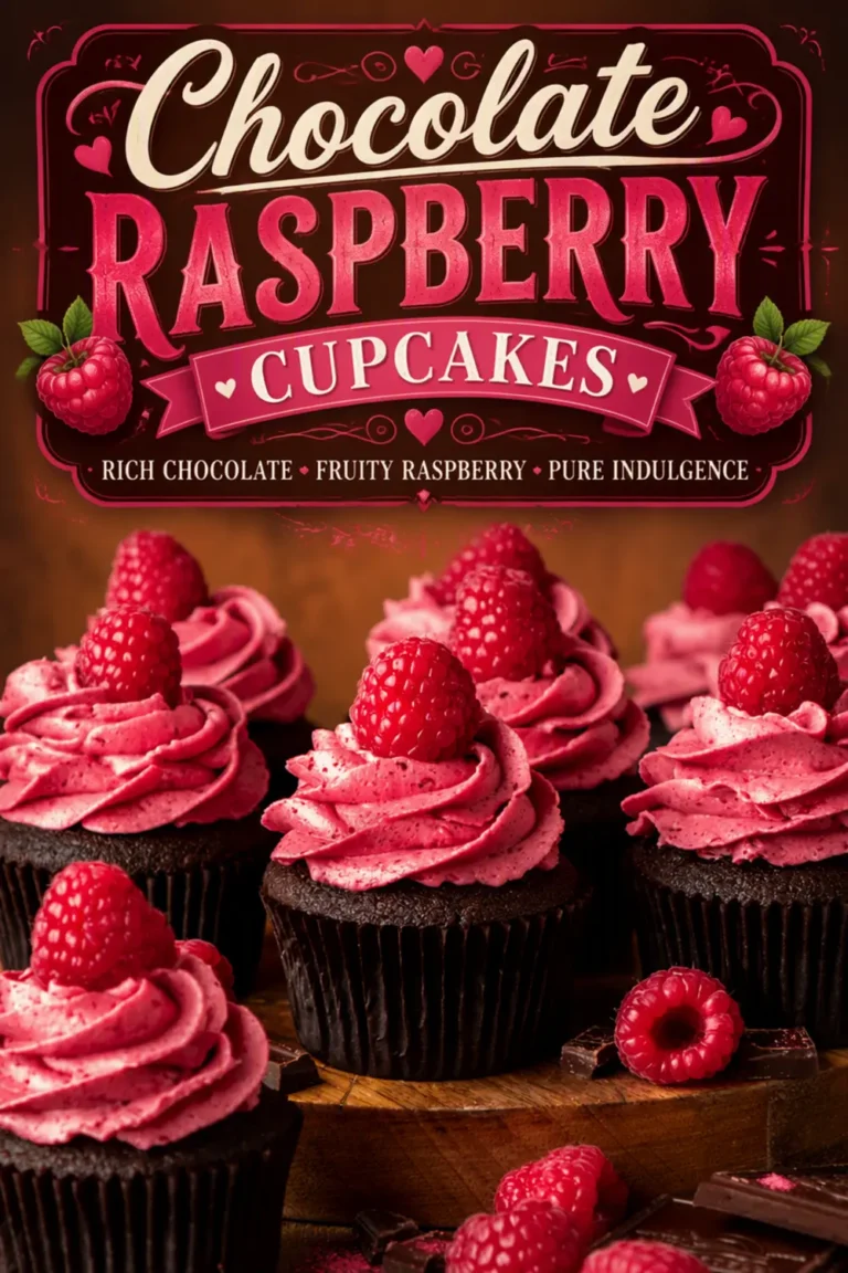 Chocolate Raspberry Cupcakes