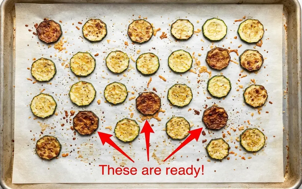 Crispy Parmesan Baked Zucchini Chips, How Long To Bake