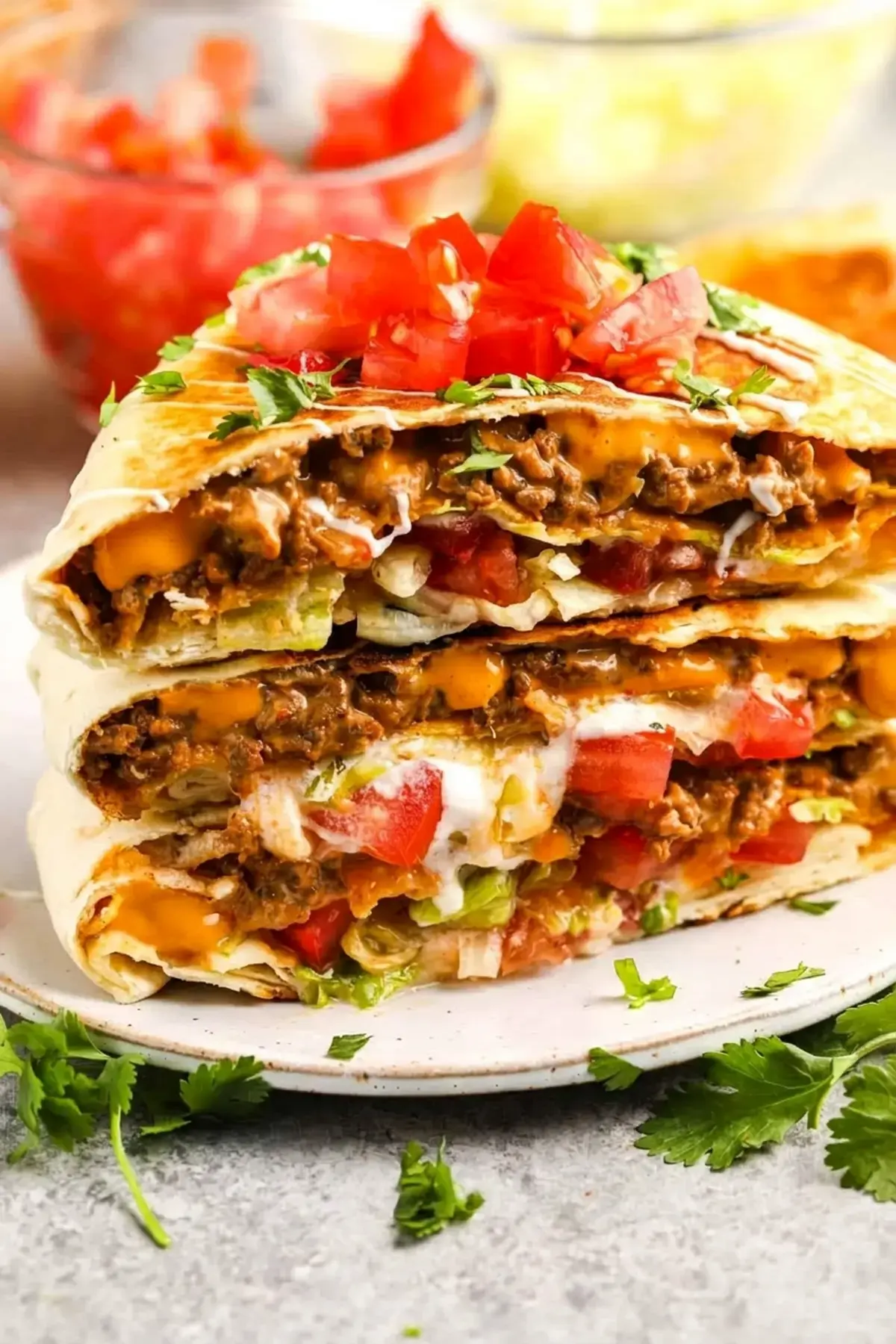 Easy Ground Beef Burritos, Beef Taco Pasta Skillet
