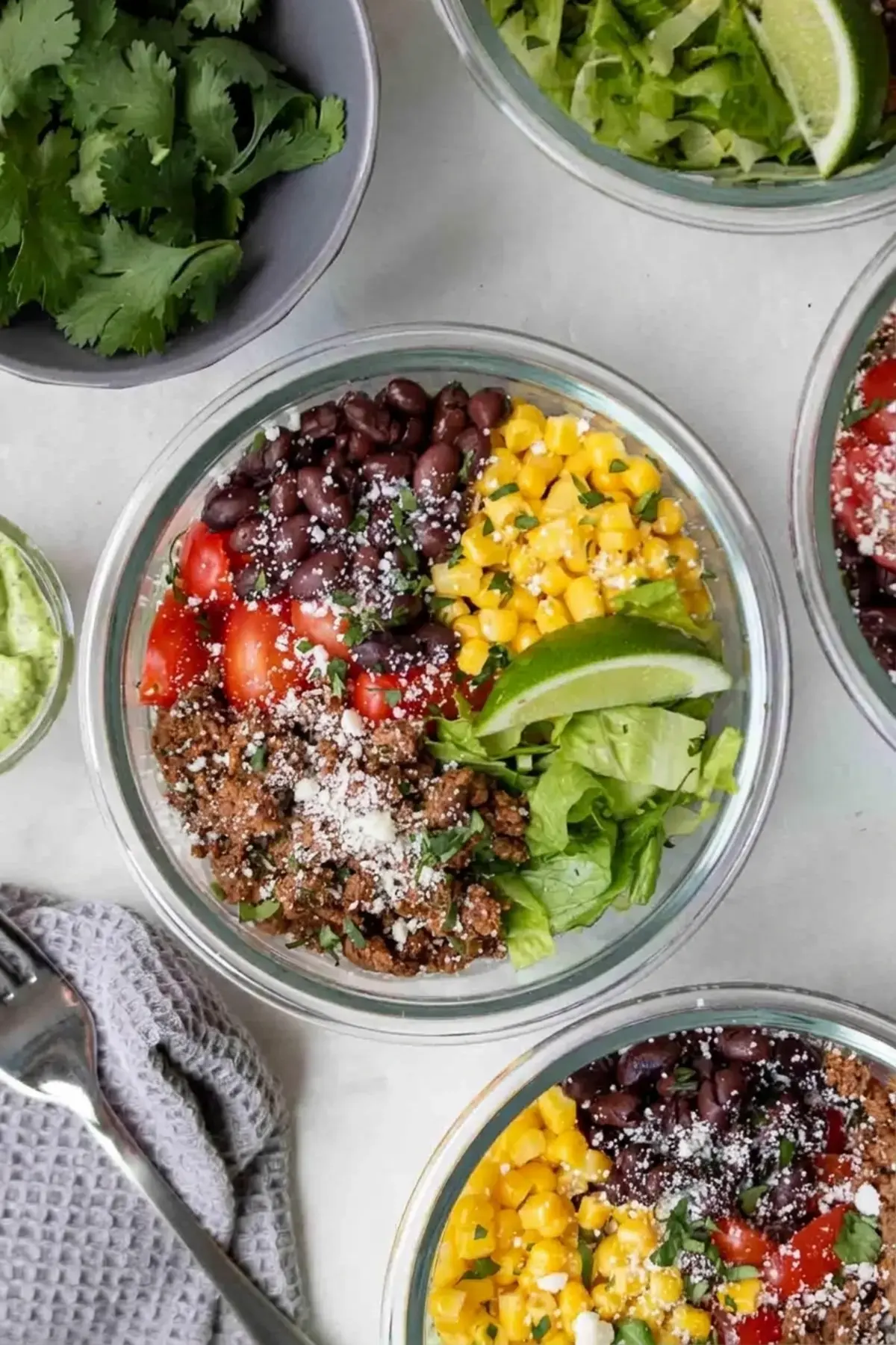 Meal Prep Taco Salad