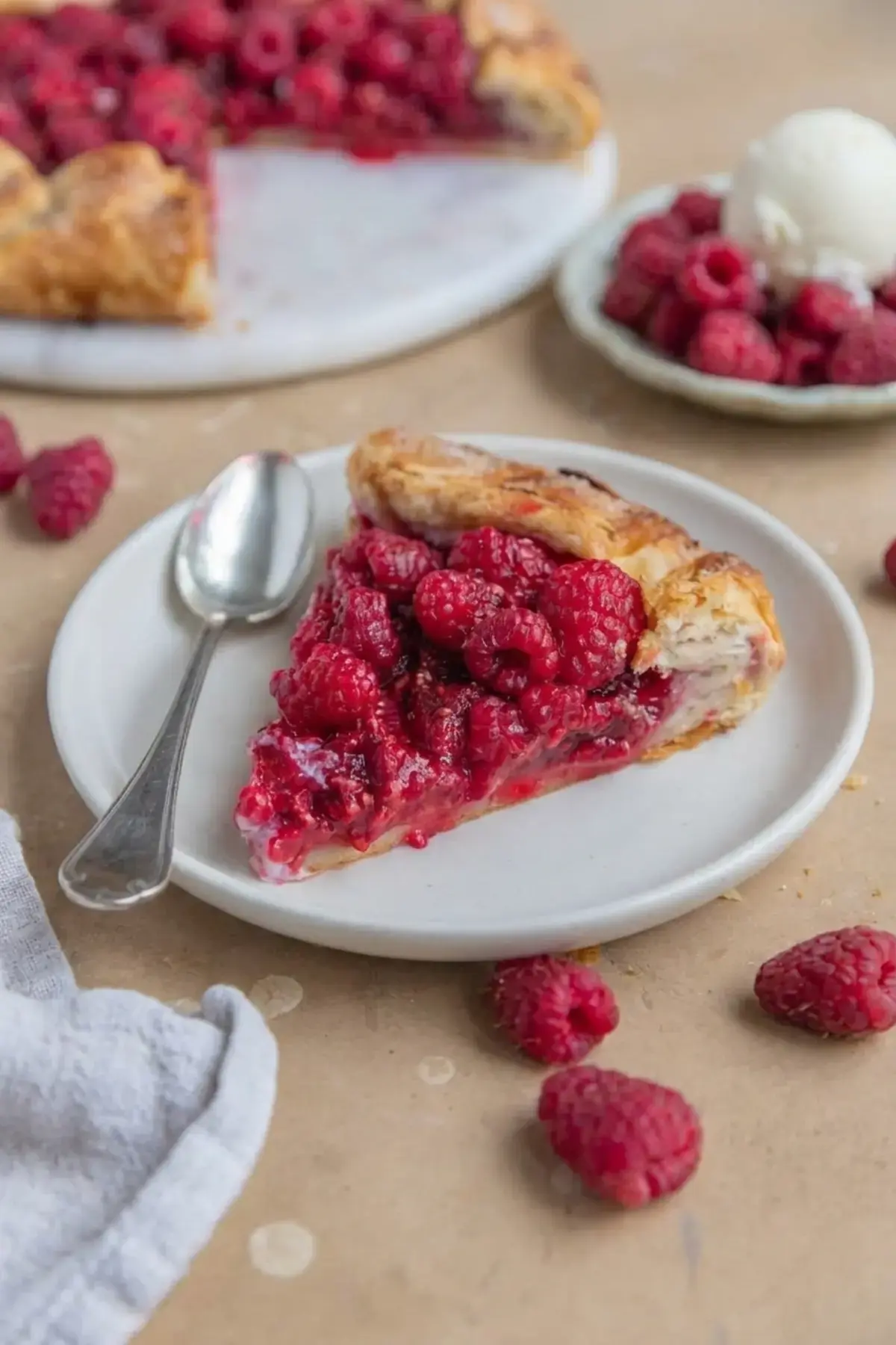 Raspberry Galette Recipe With A Flaky Buttery Crust 33 Raspberry Galette, How To Serve The Galette
