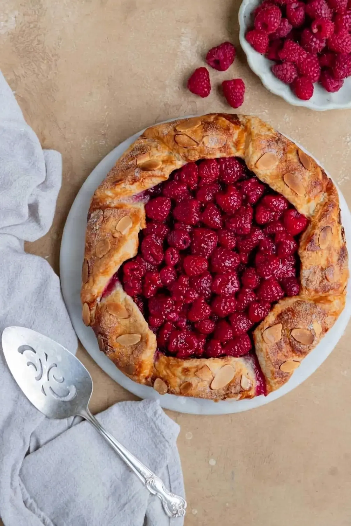 Raspberry Galette Recipe With A Flaky Buttery Crust 24 Raspberry Galette