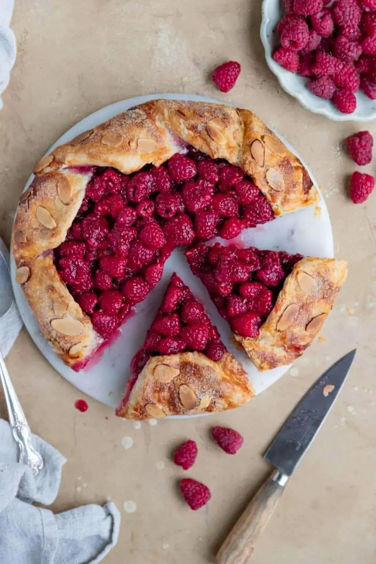 Raspberry Galette Recipe With A Flaky Buttery Crust 32 Raspberry Galette, What To Do If The Galette Leaks