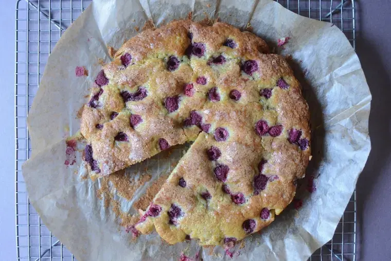 Raspberry Yogurt Cake Recipe