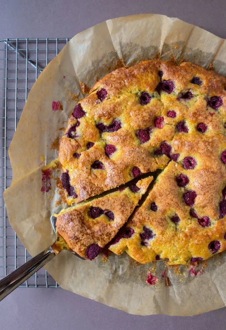 Raspberry Yogurt Cake Recipe