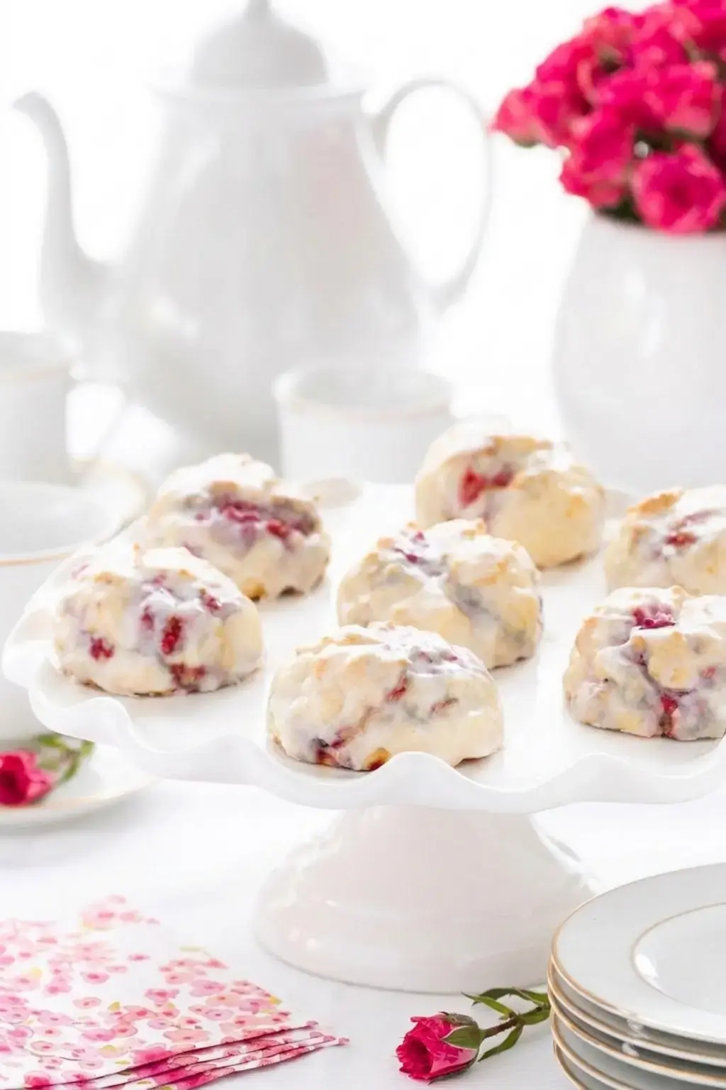 Ridiculously Easy Lemon Raspberry Scones, Do You Have To Use Heavy Cream To Make These Lemon Raspberry Scones