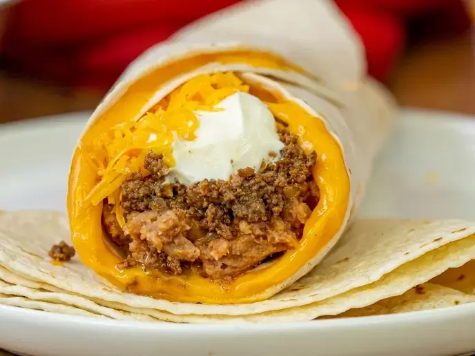 Taco Bell Beefy 5-Layer Burrito Copycat Recipe, Taco Bell Beefy 5 Layer Burrito (Copycat)