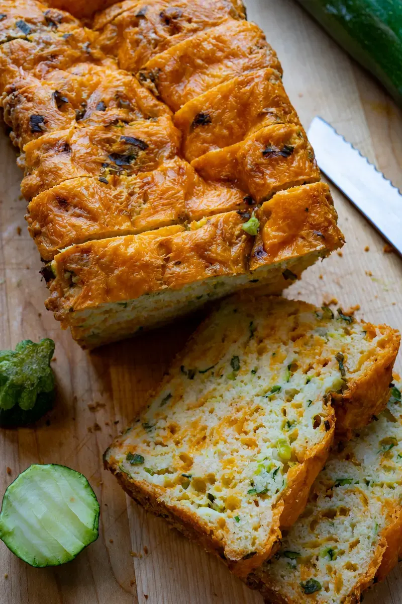 Zucchini Cheese Bread