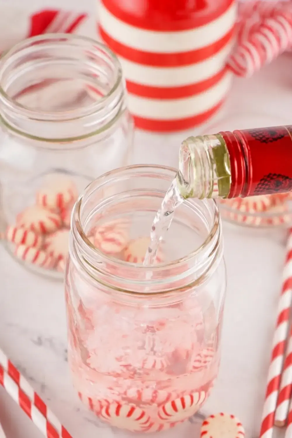 Candy Cane Shots, How To Make Candy Cane Shots