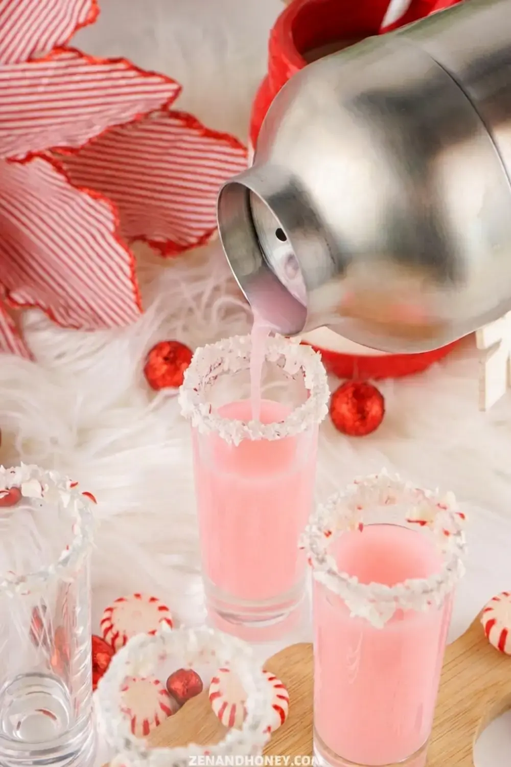 Candy Cane Shots, How To Make Candy Cane Shots