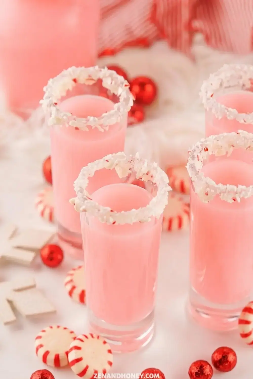 Candy Cane Shots, Peppermint Shots