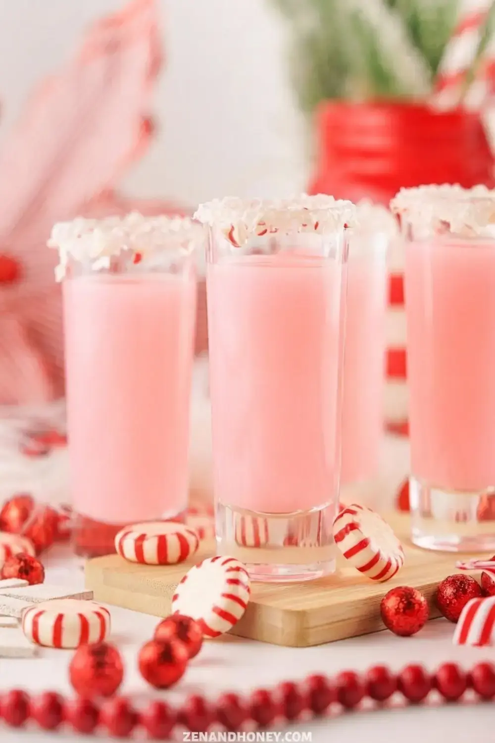 Candy Cane Shots, Peppermint Shots