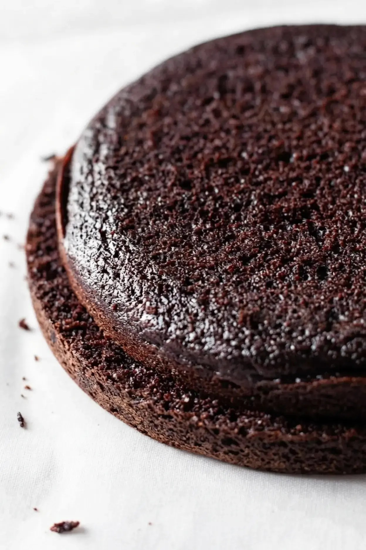 Chocolate Espresso Cake, How To Assemble Chocolate Espresso Cake