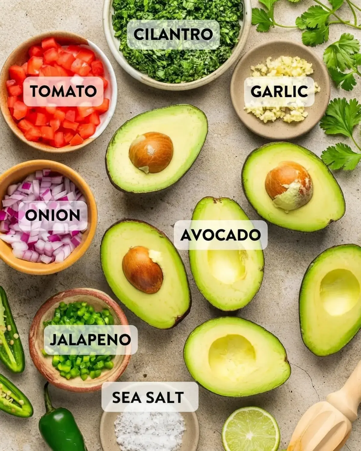 Guacamole Recipe, Ingredients You Need