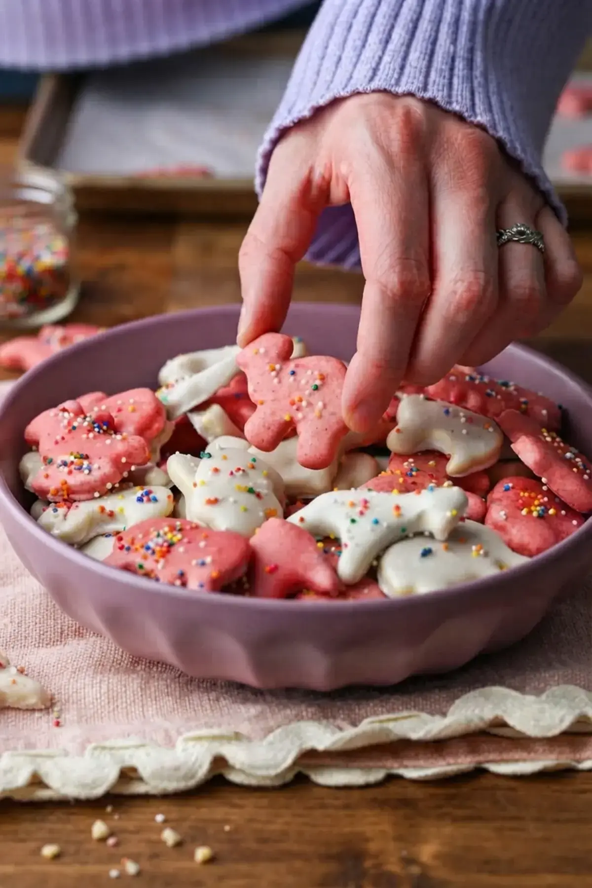 Homemade Mini Animal Cookies, Storage