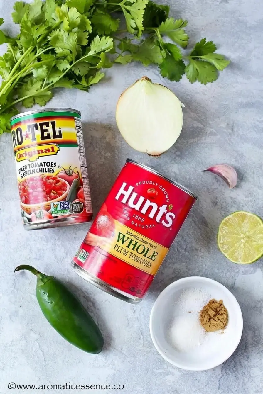 Homemade Salsa Recipe: Easy Restaurant Style In 10 Minutes 18 Homemade Salsa Recipe, Ingredients Needed