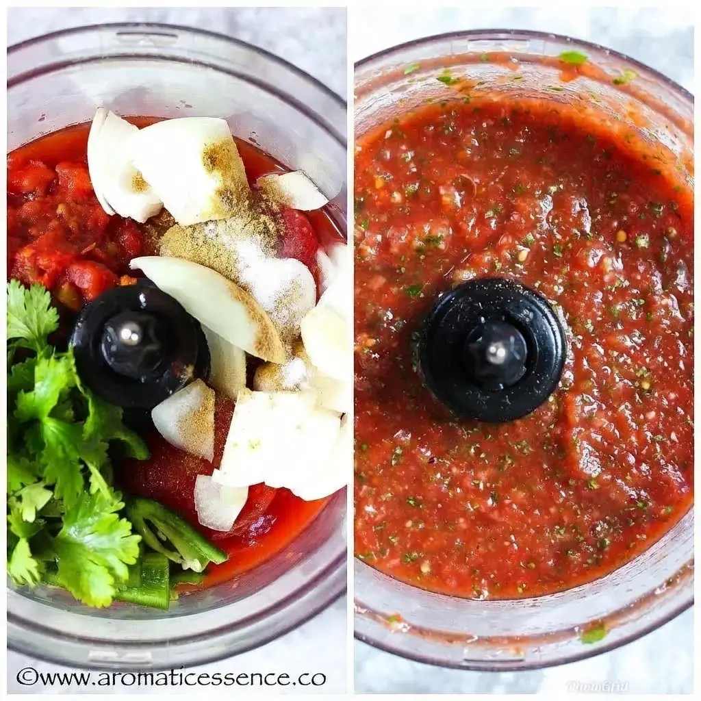 Homemade Salsa Recipe: Easy Restaurant Style In 10 Minutes 21 Homemade Salsa Recipe, Step 2: Process
