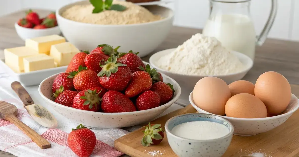 Irresistible Homemade Strawberry Shortcake Recipe With Tender Biscuits And Fresh Cream 11 Irresistible Homemade Strawberry Shortcake, Ingredient Notes