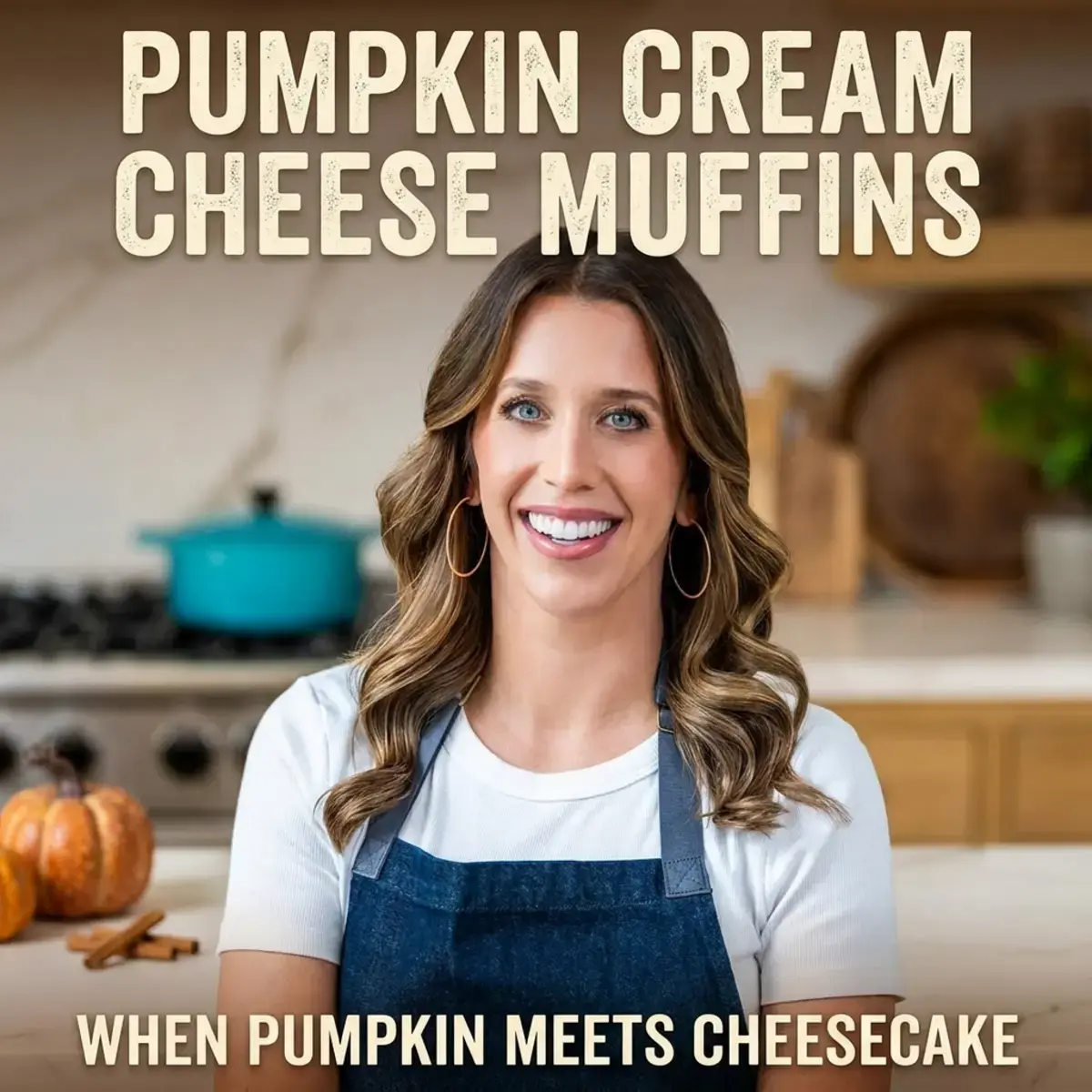 Pumpkin Cream Cheese Muffins, When Pumpkin Meets Cheesecake