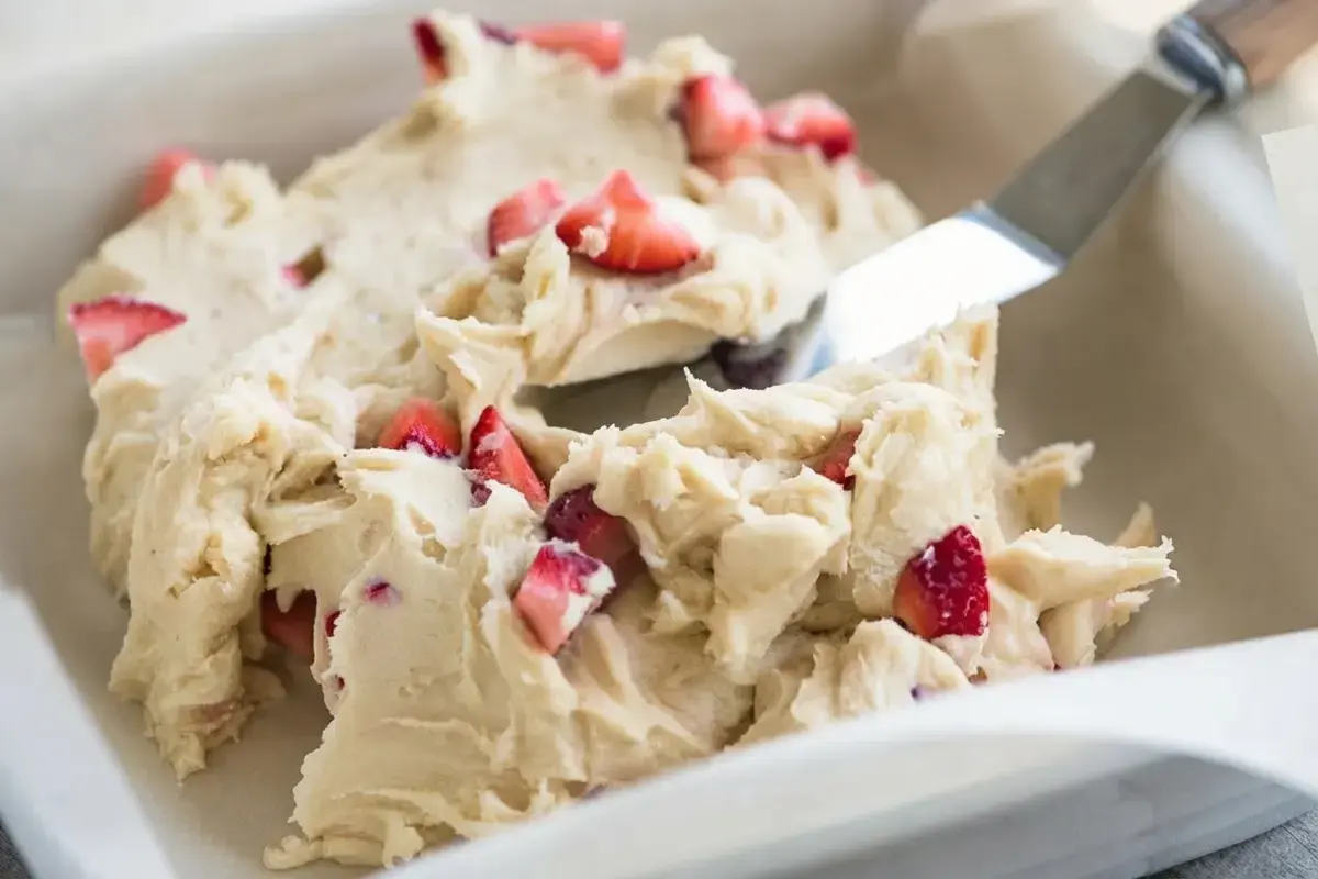 Strawberry Lemon Blondies, Prep And Baking Tips